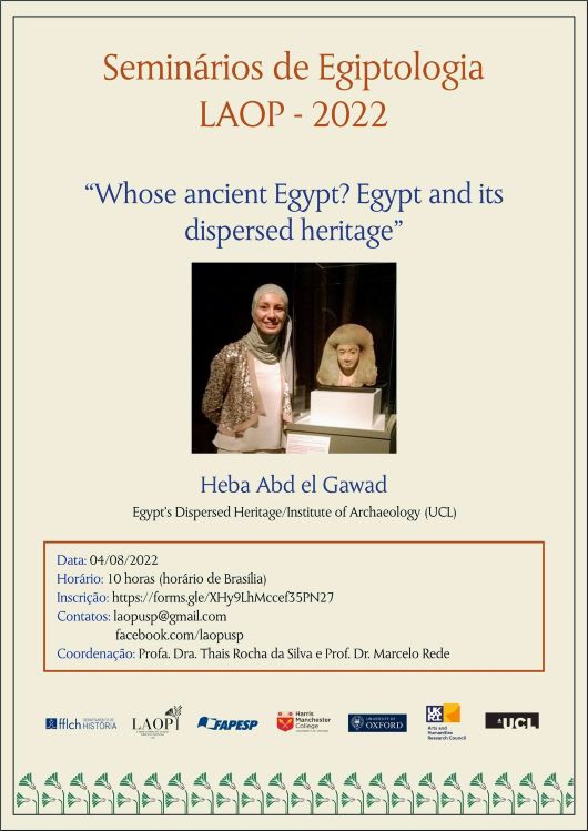 Seminários de Egiptologia LAOP - 2022 - 3º encontro