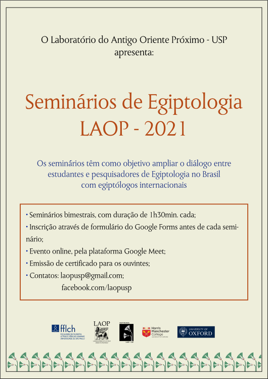 Seminários de Egiptologia LAOP - 2021